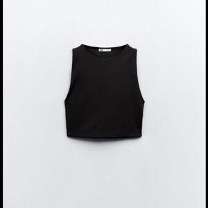 BNWT Zara Black Top